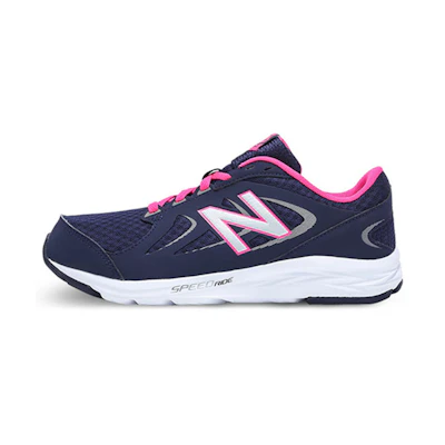 (W) NB 490 v4 Navy 'Pink'