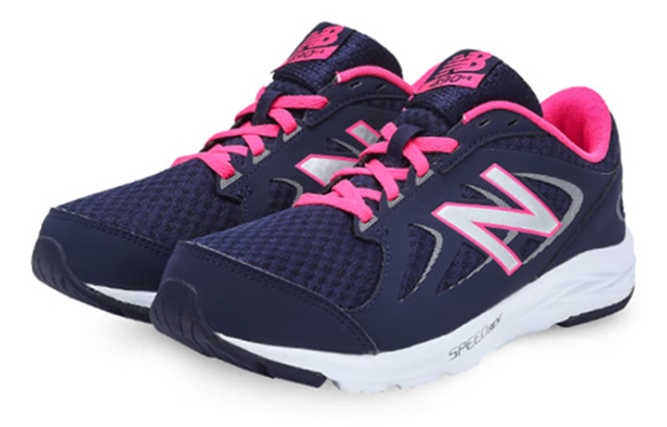 Order (W) New Balance 490 v4 Navy 'Pink' Sepatu Wanita W490CN4
