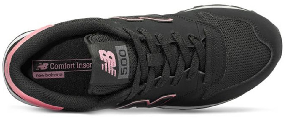 (W) New Balance 500 Sepatu Lari 'Hitam Pink Putih' GW500SBP Lookbook (W) New Balance 500 Sepatu Lari 'Hitam Pink Putih' GW500SBP