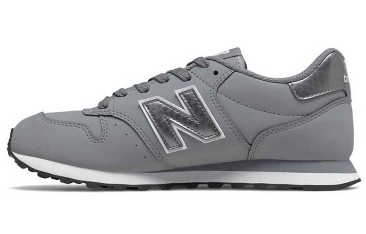 Buy New Balance 500系列 減震耐磨防滑 低幫跑步鞋 女款 灰色