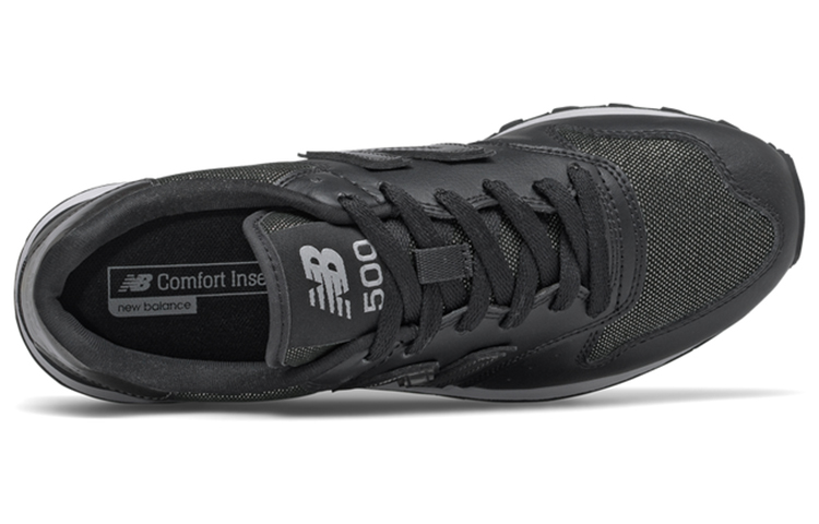 Lookbook （女性）New Balance 500 經典款 '黑白' GW500MO1