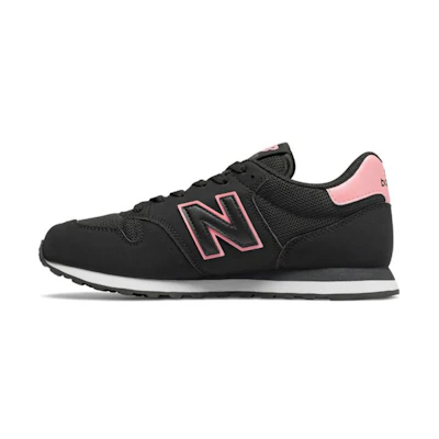 (W) NB 500 Running Shoes 'Black Pink White'