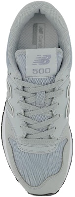 New Balance 500系列 v1 休閒耐磨跑步鞋 女款 淺灰 Shop New Balance 500系列 v1 休閒耐磨跑步鞋 女款 淺灰