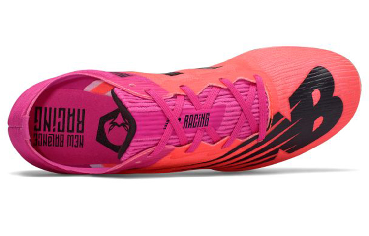 Lookbook New Balance 500系列 v7 跑道釘鞋 耐磨防滑 田徑專業低筒跑步鞋 女款 粉紅