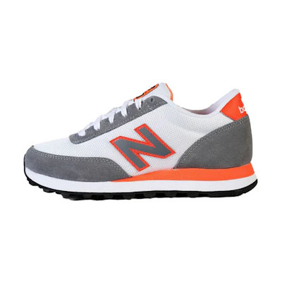 (W) NB 501 Ballistic Sneakers /Grey/Orange 'White'