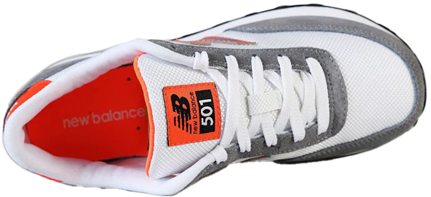 (W) New Balance 501 Ballistic Scarpe /Grigio/Arancione ''Bianco'' Sneakers WL501COB Lookbook (W) New Balance 501 Ballistic Scarpe /Grigio/Arancione ''Bianco'' Sneakers WL501COB