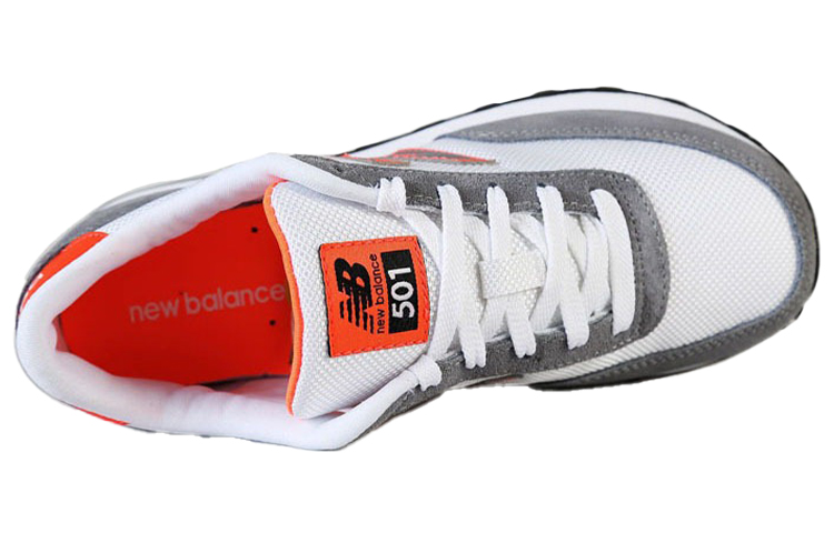 (W) NB 501 Ballistic Sneakers /Grey/Orange 'White' 圖 3