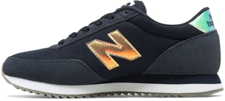 (Women) New Balance 501 Ripple Sole 'Dark Blue White Gold' WZ501RD (Women) New Balance 501 Ripple Sole 'Dark Blue White Gold' WZ501RD