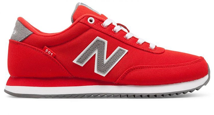 (Women) New Balance 501 Ripple Sole 'Red Gray White' WZ501POR Order (Women) New Balance 501 Ripple Sole 'Red Gray White' WZ501POR