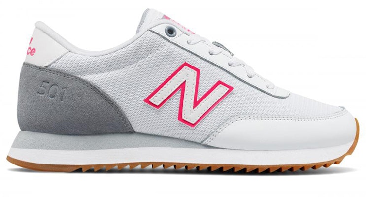 (W) New Balance 501 Suela Ripple 'Blanco Gris Rosa' WZ501AAI Order (W) New Balance 501 Suela Ripple 'Blanco Gris Rosa' WZ501AAI