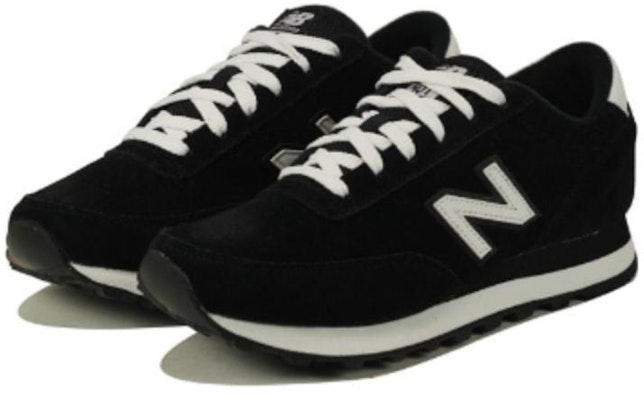 (Women) New Balance 501 Series Breathable Wear-resistant Non-Slip Low Tops Retro Black 'White' WL501SUB Shop (Women) New Balance 501 Series Breathable Wear-resistant Non-Slip Low Tops Retro Black 'White' WL501SUB