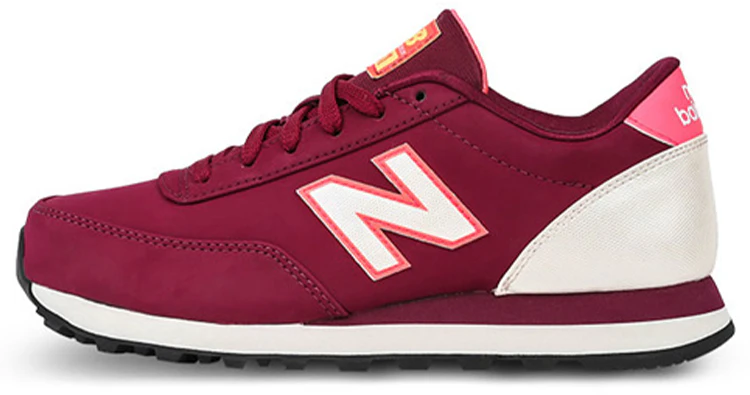 women-new-balance-501-red-low-top-casual-breathable-wl-501-opa