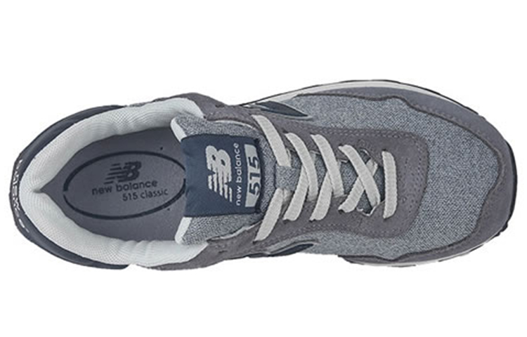 Lookbook (W) New Balance 515 Moda Casual Gris 'Gris Oscuro Blanco Azul' WL515RTB