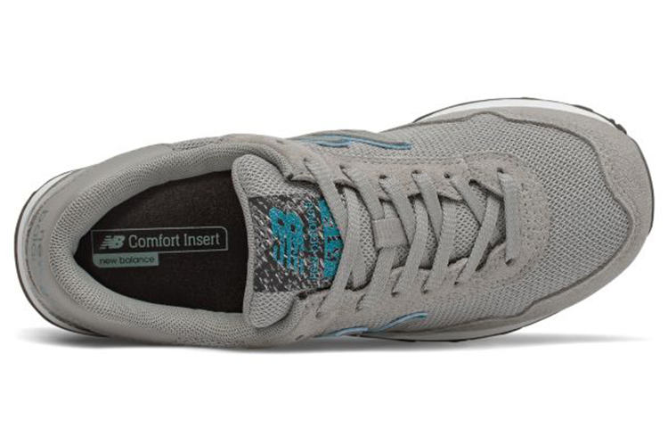 Lookbook (W) New Balance 515 Seri Abu-Abu/ 'Putih' WL515PAC