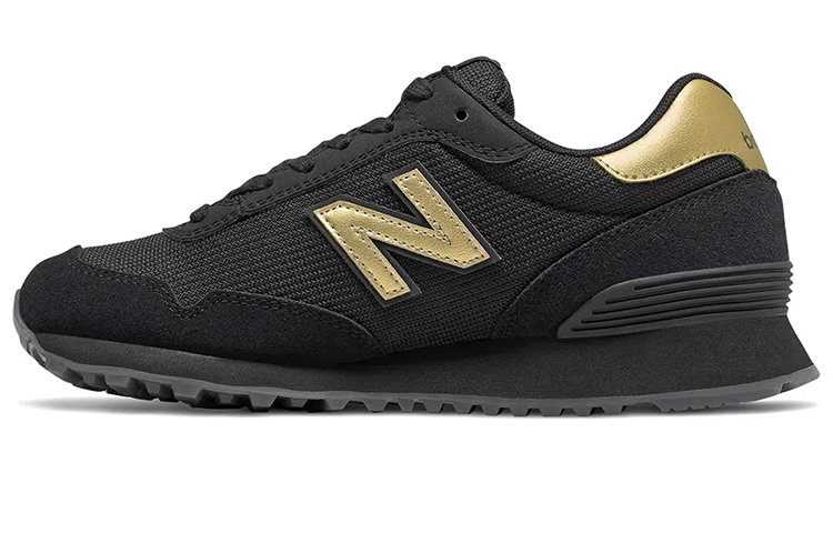 Buy (W) New Balance 515v1 'Negro Oro Metálico' WL515CAA