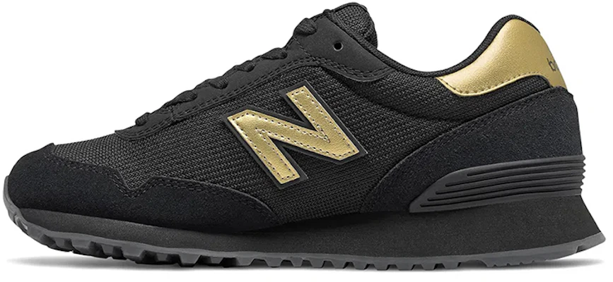 (W) New Balance 515v1 'Negro Oro Metálico' WL515CAA Buy (W) New Balance 515v1 'Negro Oro Metálico' WL515CAA