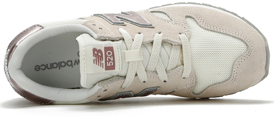 Buy Women New Balance 520 Beige Cream Rose Gold WL520SNA Novelship