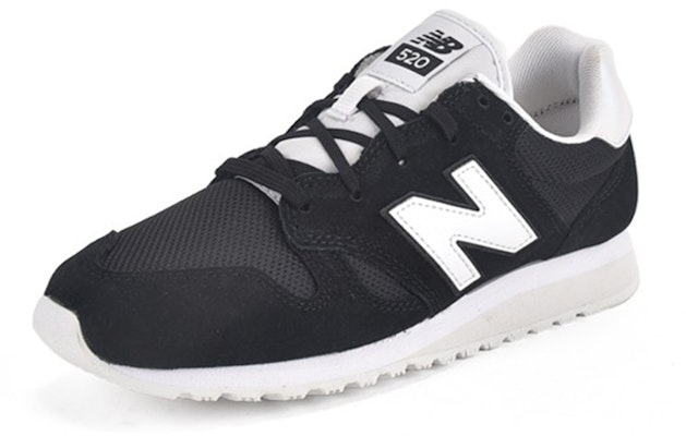 (Women) New Balance 520 Series Black/White WL520LK Lookbook (Women) New Balance 520 Series Black/White WL520LK