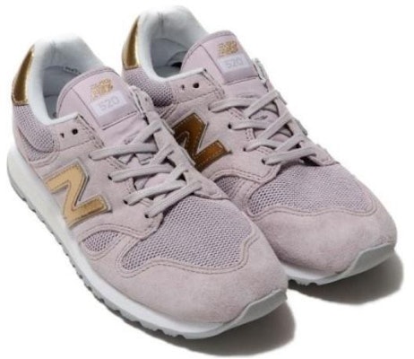 (W) New Balance 520 'Light Cashmere' Wanita WL520GDC Lookbook (W) New Balance 520 'Light Cashmere' Wanita WL520GDC