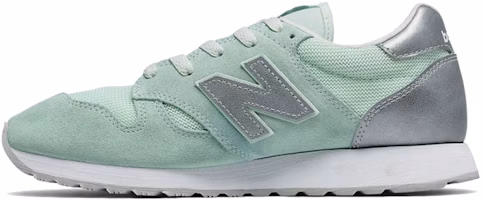 (Women) New Balance W-LIFESTYLE 'Green White Silver' WL520SNB (Women) New Balance W-LIFESTYLE 'Green White Silver' WL520SNB