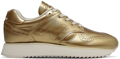 (W) 新百伦 520 厚底 '金色' 运动鞋 WL520MD Order (W) 新百伦 520 厚底 '金色' 运动鞋 WL520MD