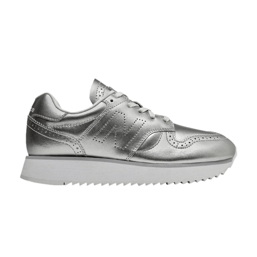 Buy Women New Balance 520 Platform Metallic Silver WL520ME Novelship