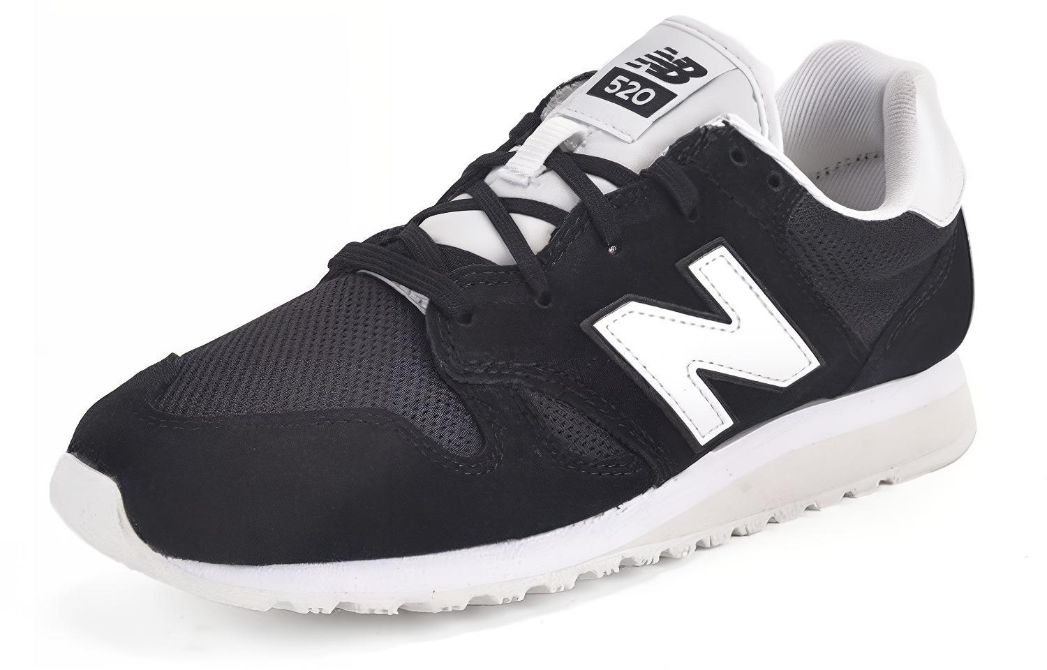 Lookbook (W) New Balance 520 Series Zwart/Wit WL520LK