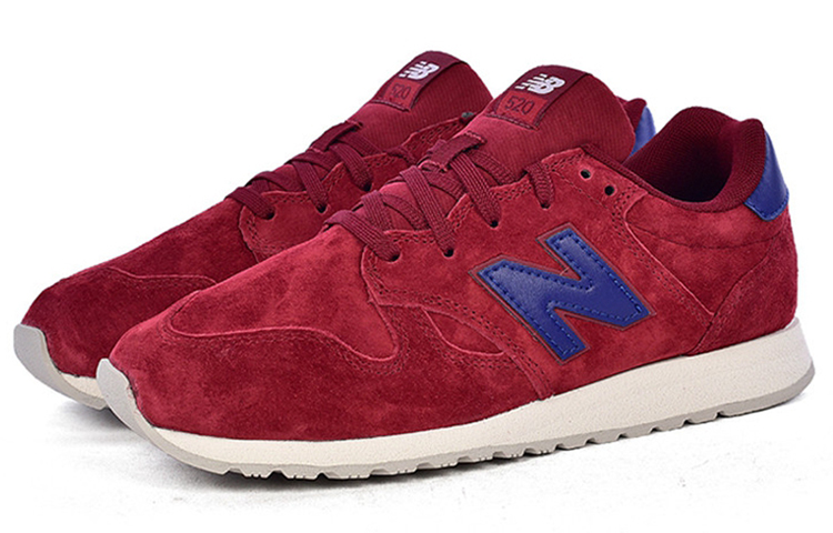 Lookbook (W) New Balance 520 Chaussures Rouge/Bleu WL520AR