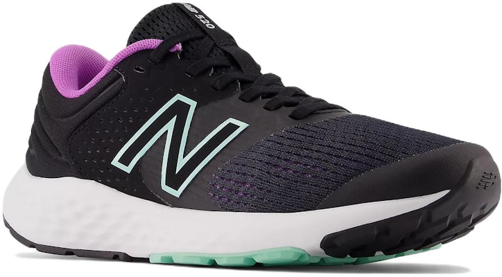 (Women) New Balance 520 V7 'Black Purple Mint' W520CP7 Lookbook (Women) New Balance 520 V7 'Black Purple Mint' W520CP7