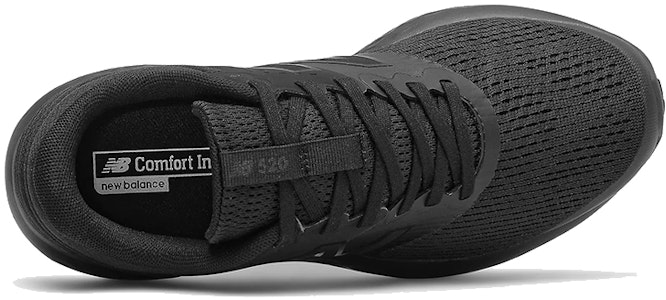 New Balance 520系列 v7 輕便透氣休閒跑步鞋 女款 黑色 Lookbook New Balance 520系列 v7 輕便透氣休閒跑步鞋 女款 黑色