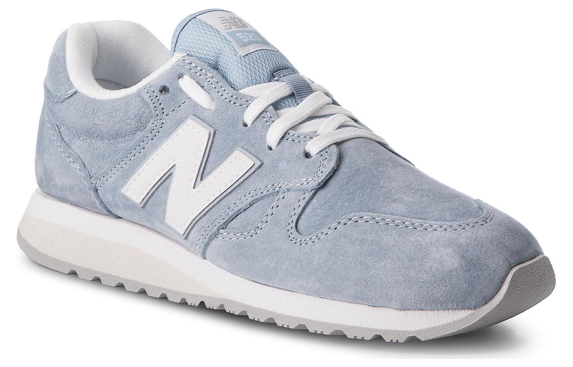 Lookbook New Balance 520系列 輕便透氣休閒跑步鞋 女款 淺藍色