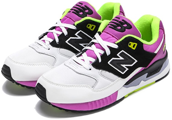 (W) New Balance 530 Series Low-Top Hitam/Purple 'Putih' W530BOB Lookbook (W) New Balance 530 Series Low-Top Hitam/Purple 'Putih' W530BOB
