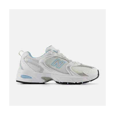 (W) NB 530 Casual Shoes White/Blue White color