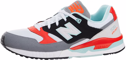 (Women) New Balance 530 Series Low-Top Gray//Red 'Black' W530AAB (Women) New Balance 530 Series Low-Top Gray//Red 'Black' W530AAB