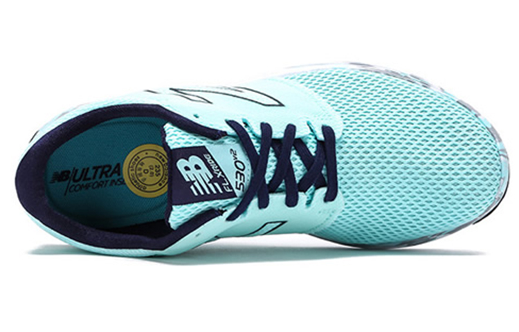 Lookbook New Balance NB 530 耐磨透氣 低幫 跑步鞋 女款 淡藍綠色