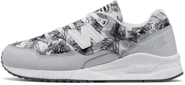 New Balance 530系列 90s 花卉 減震防滑耐磨 低筒運動跑步鞋 女款 灰白 Buy New Balance 530系列 90s 花卉 減震防滑耐磨 低筒運動跑步鞋 女款 灰白
