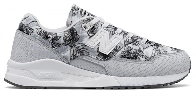New Balance 530系列 90s 花卉 減震防滑耐磨 低筒運動跑步鞋 女款 灰白 Order New Balance 530系列 90s 花卉 減震防滑耐磨 低筒運動跑步鞋 女款 灰白