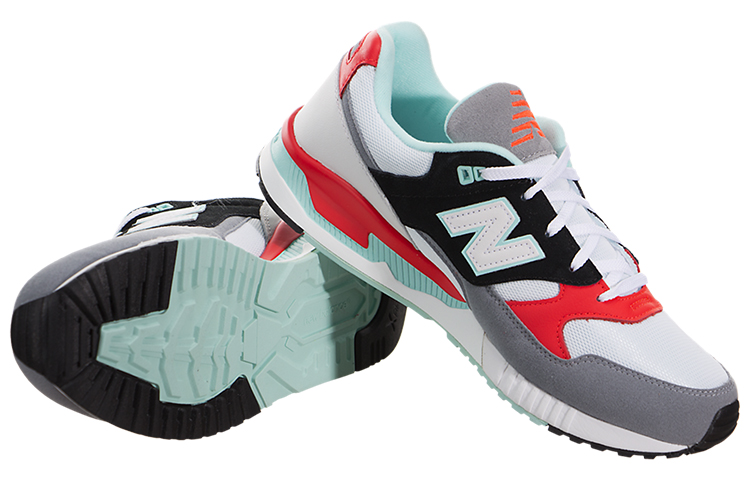 (W) NB 530 Series Low-Top Gray//Red 'Black' 圖 5