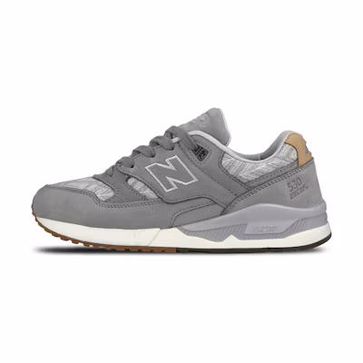 (W) NB 530 Series Low-Top Grey/White