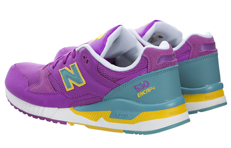 Shop New Balance NB 530 耐磨防滑 低幫 跑步鞋 女款 紫色