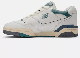Lookbook (W) New Balance 550 Freizeitschuhe Weiß Grün Weiß Herren/Damen Sneaker BB550PTB-D