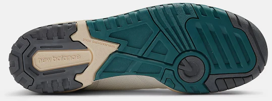 Details for (W) New Balance 550 Freizeitschuhe Weiß Grün Weiß Herren/Damen Sneaker BB550PTB-D