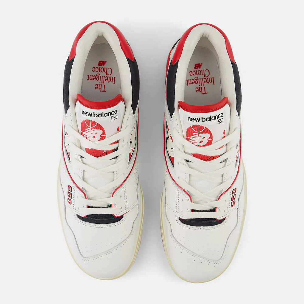 (W) NB 550  Casual Shoes White/Red White color 圖 4
