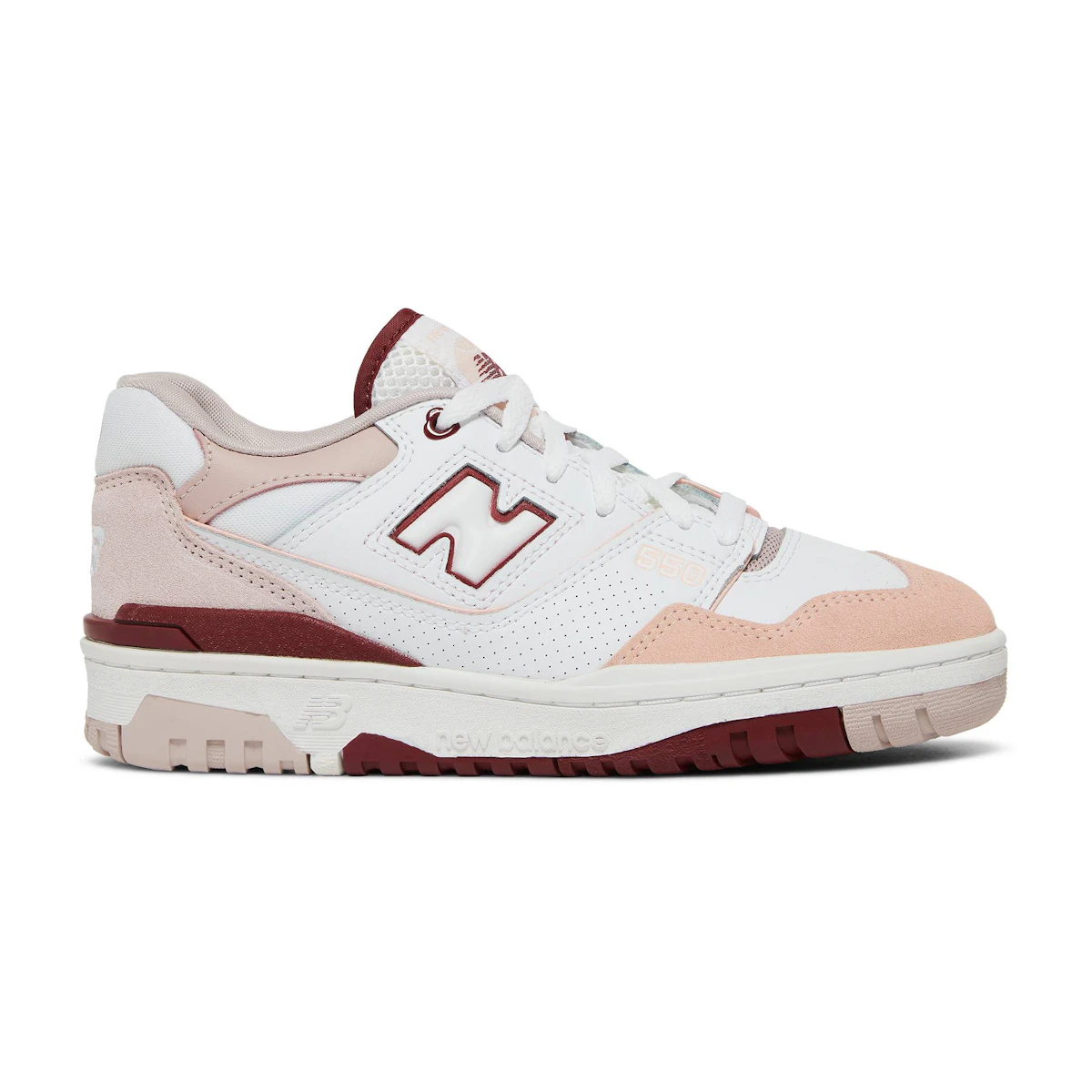 Footwear New Balance 52 Burgundy Buy (Women) New Balance 550