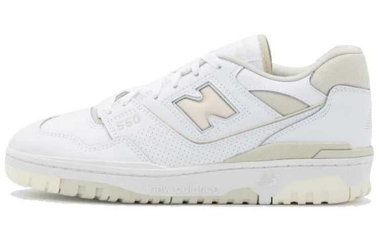Order New Balance NB 550 減震防滑 低筒 復古籃球鞋 女款 奶油白