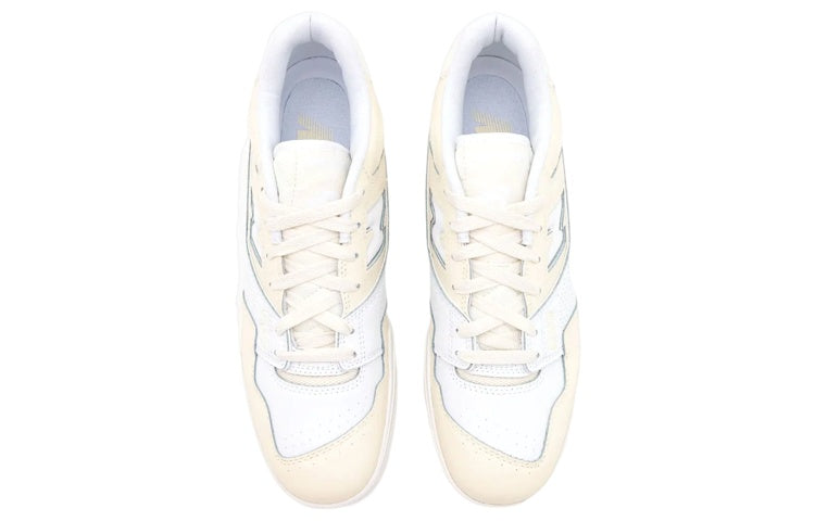 Shop New Balance NB 550 減震防滑 低筒 復古籃球鞋 女款 奶油白