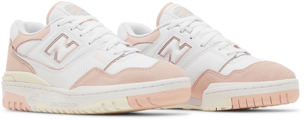 (W) New Balance 550 'Blanco Arena Rosa' BBW550CD Cheap (W) New Balance 550 'Blanco Arena Rosa' BBW550CD