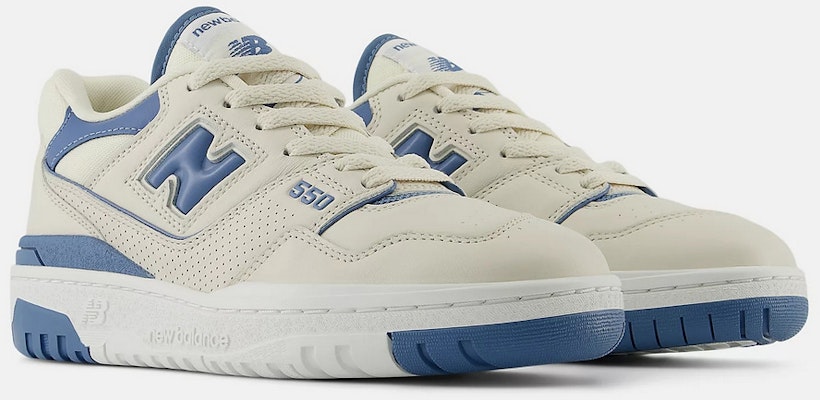 (Women) New Balance 550 Casual Shoes White Blue White color BBW550AI-B Order (Women) New Balance 550 Casual Shoes White Blue White color BBW550AI-B