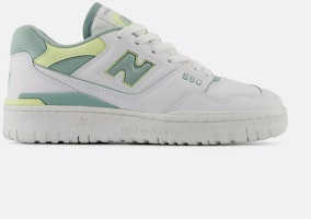 (Women) New Balance 550 Casual Shoes White Green White color BBW550EB-B (Women) New Balance 550 Casual Shoes White Green White color BBW550EB-B
