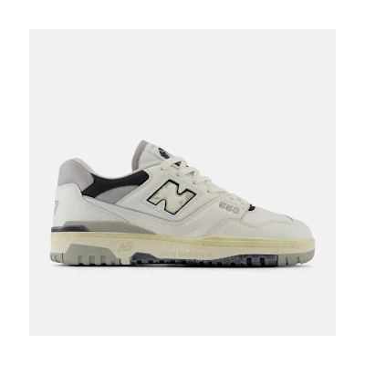 (W) NB 550 Series Casual Shoes White/Grey White color